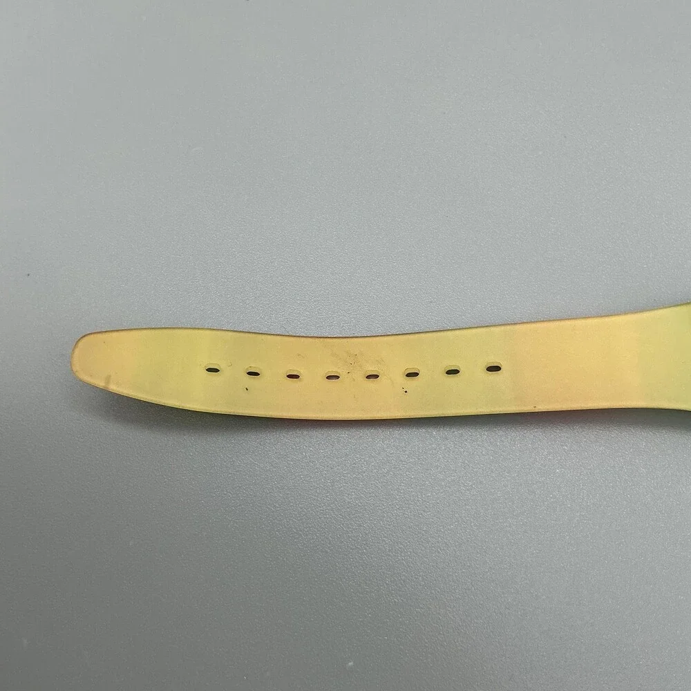 Swatch Color The Sky Men Watch 34mm Rainbow Dial Swiss GS124 New Battery